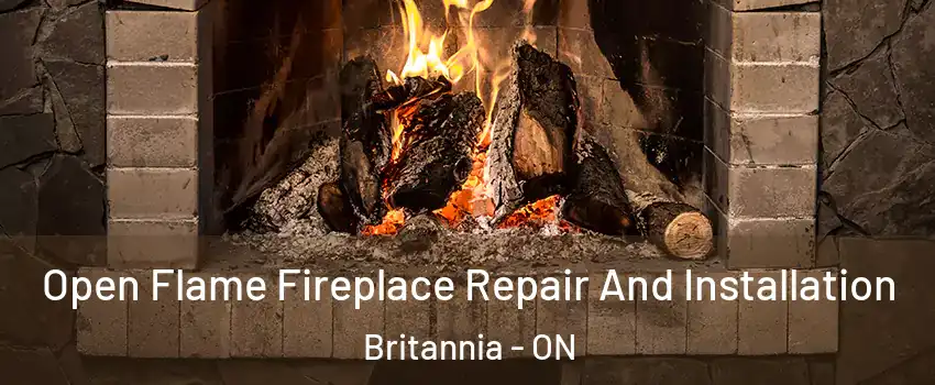  Open Flame Fireplace Repair And Installation Britannia - ON