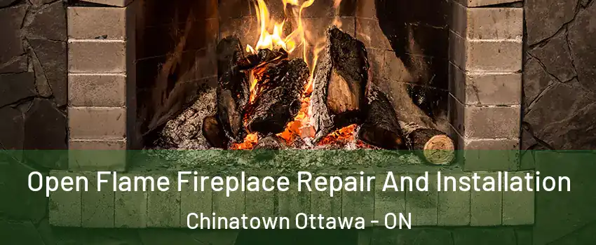  Open Flame Fireplace Repair And Installation Chinatown Ottawa - ON