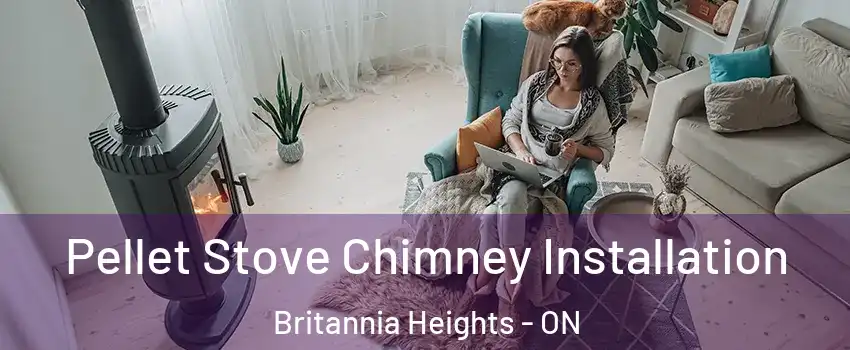  Pellet Stove Chimney Installation Britannia Heights - ON