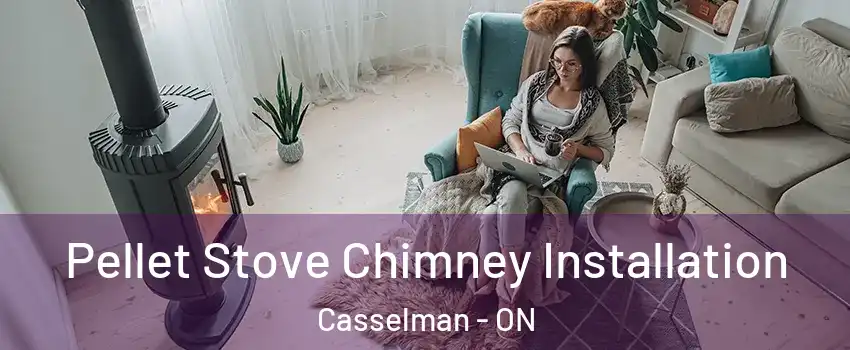  Pellet Stove Chimney Installation Casselman - ON