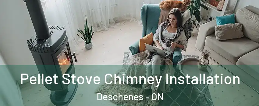  Pellet Stove Chimney Installation Deschenes - ON