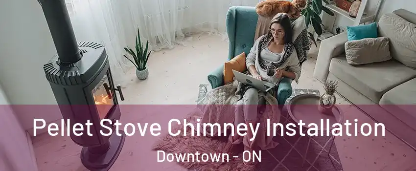  Pellet Stove Chimney Installation Downtown - ON