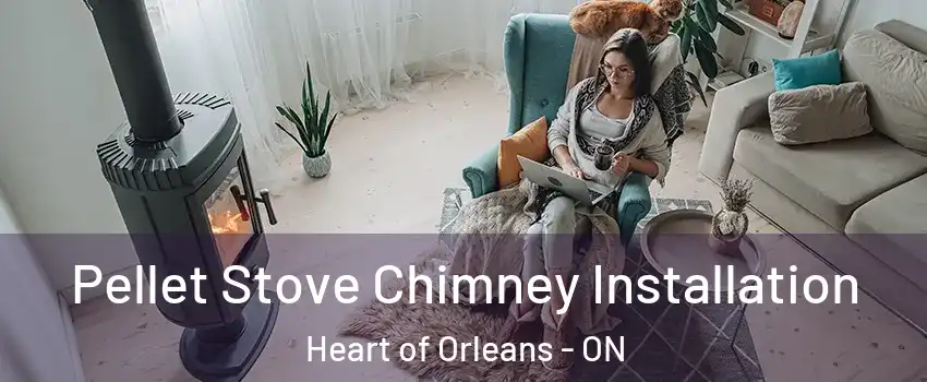  Pellet Stove Chimney Installation Heart of Orleans - ON