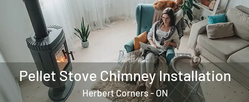  Pellet Stove Chimney Installation Herbert Corners - ON