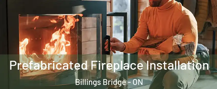  Prefabricated Fireplace Installation Billings Bridge - ON