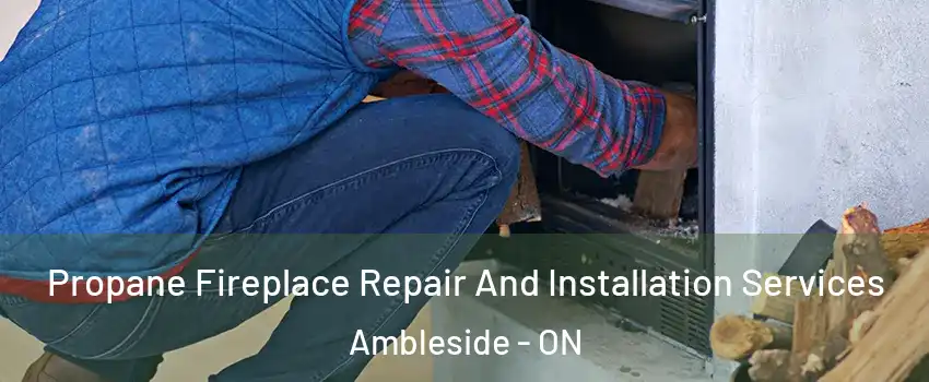  Propane Fireplace Repair And Installation Services Ambleside - ON