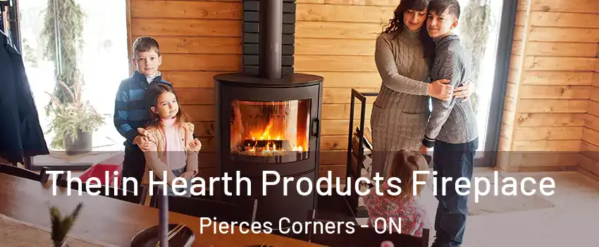  Thelin Hearth Products Fireplace Pierces Corners - ON