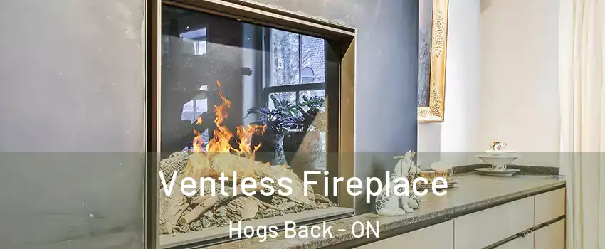  Ventless Fireplace Hogs Back - ON