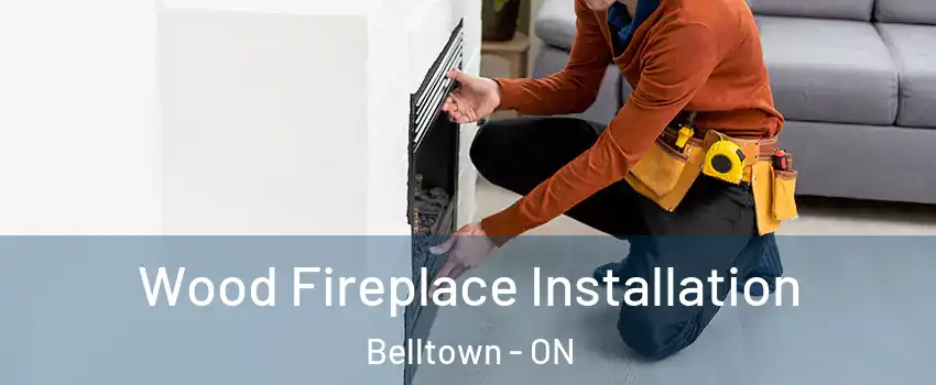  Wood Fireplace Installation Belltown - ON